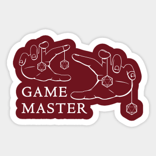 Game Master Dark Sticker